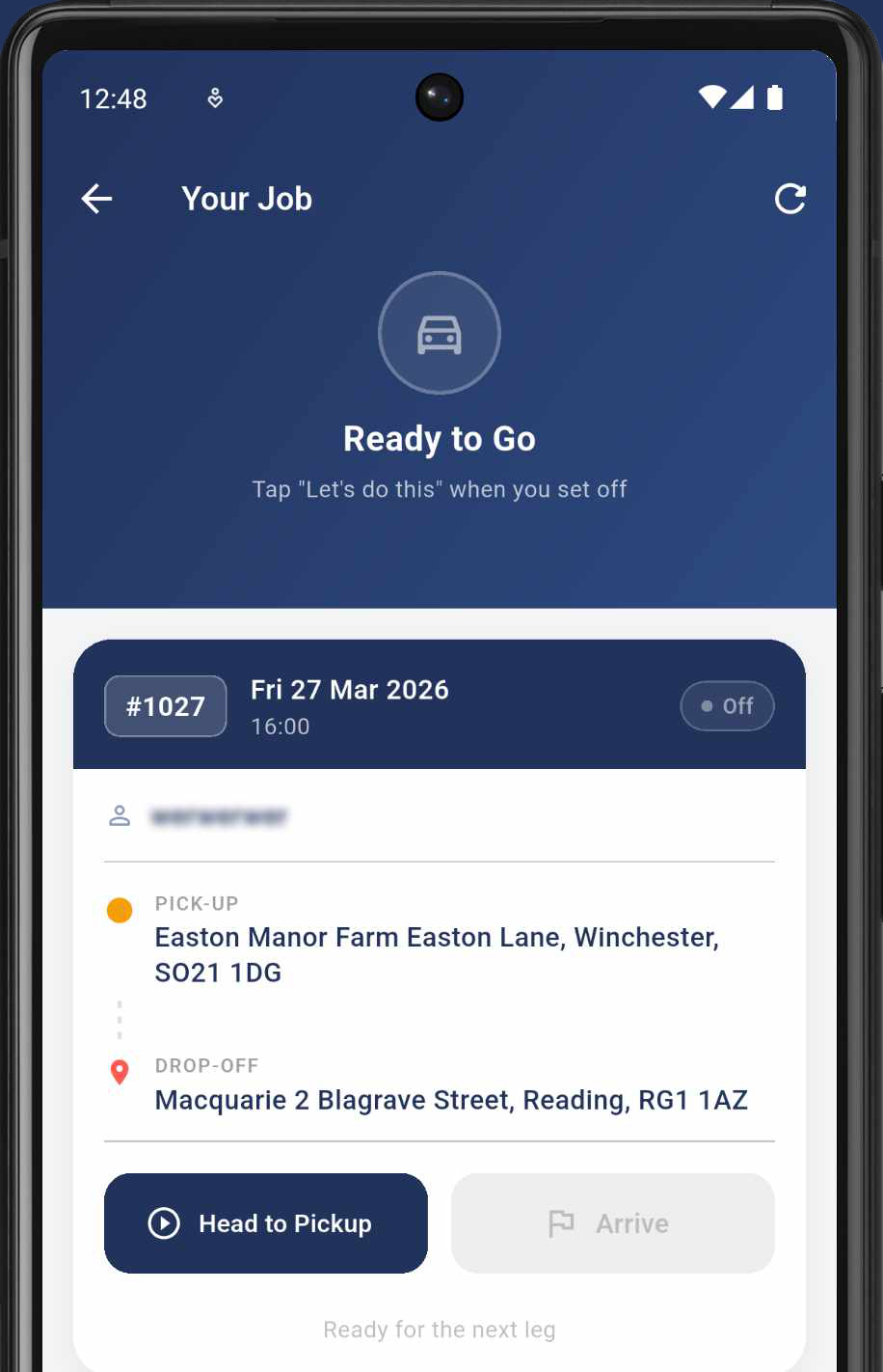 URemovals Mobile App