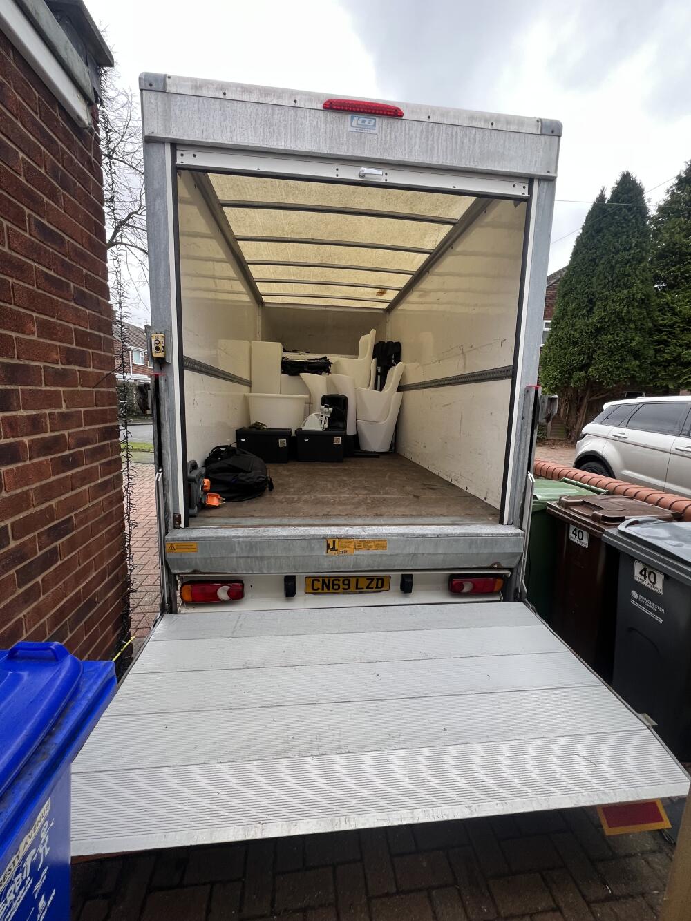 PartyTent & Events Ltd, Wythenshawe man and van reference image 1