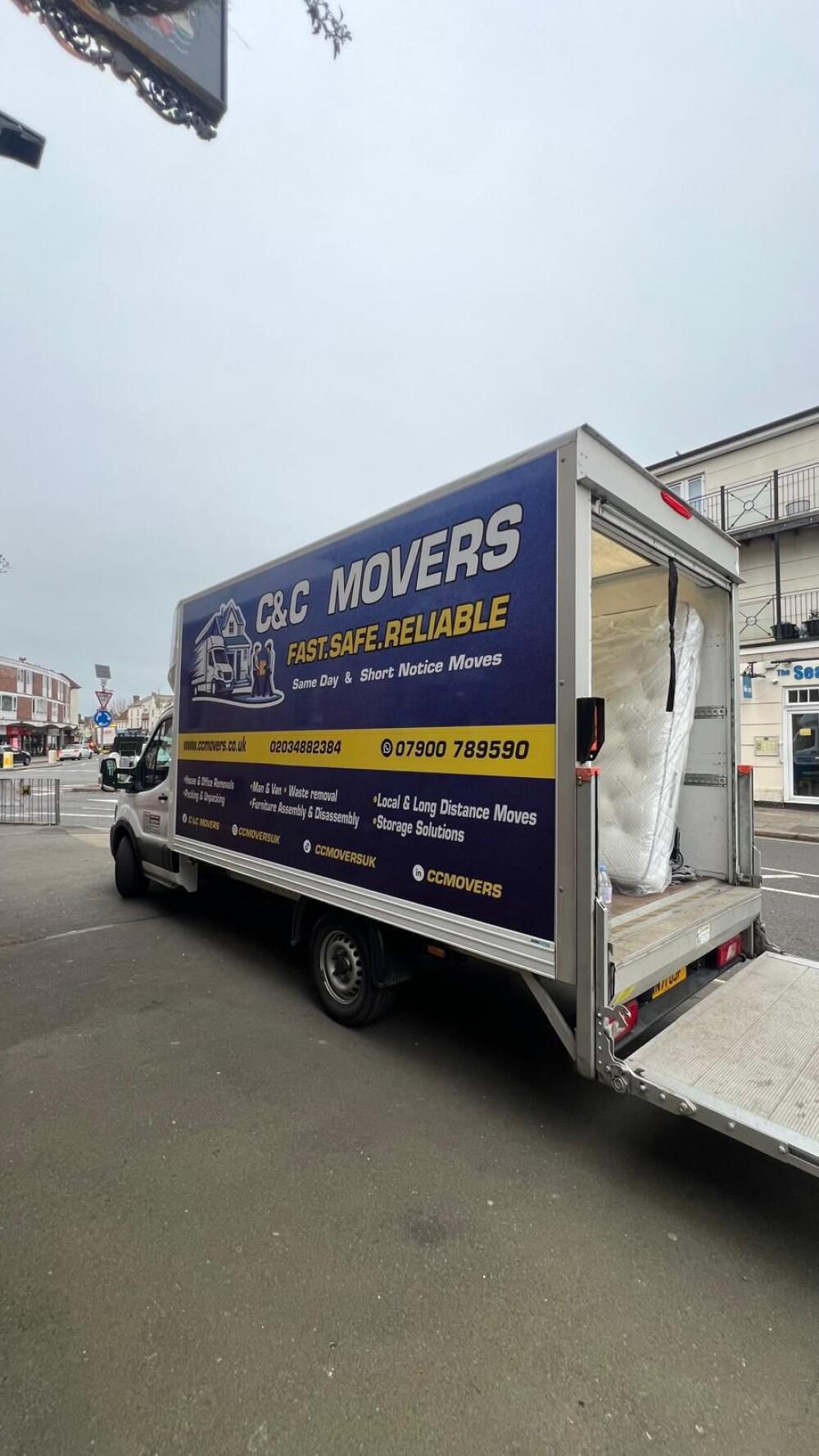 C&c movers, Harrow man and van reference image 4