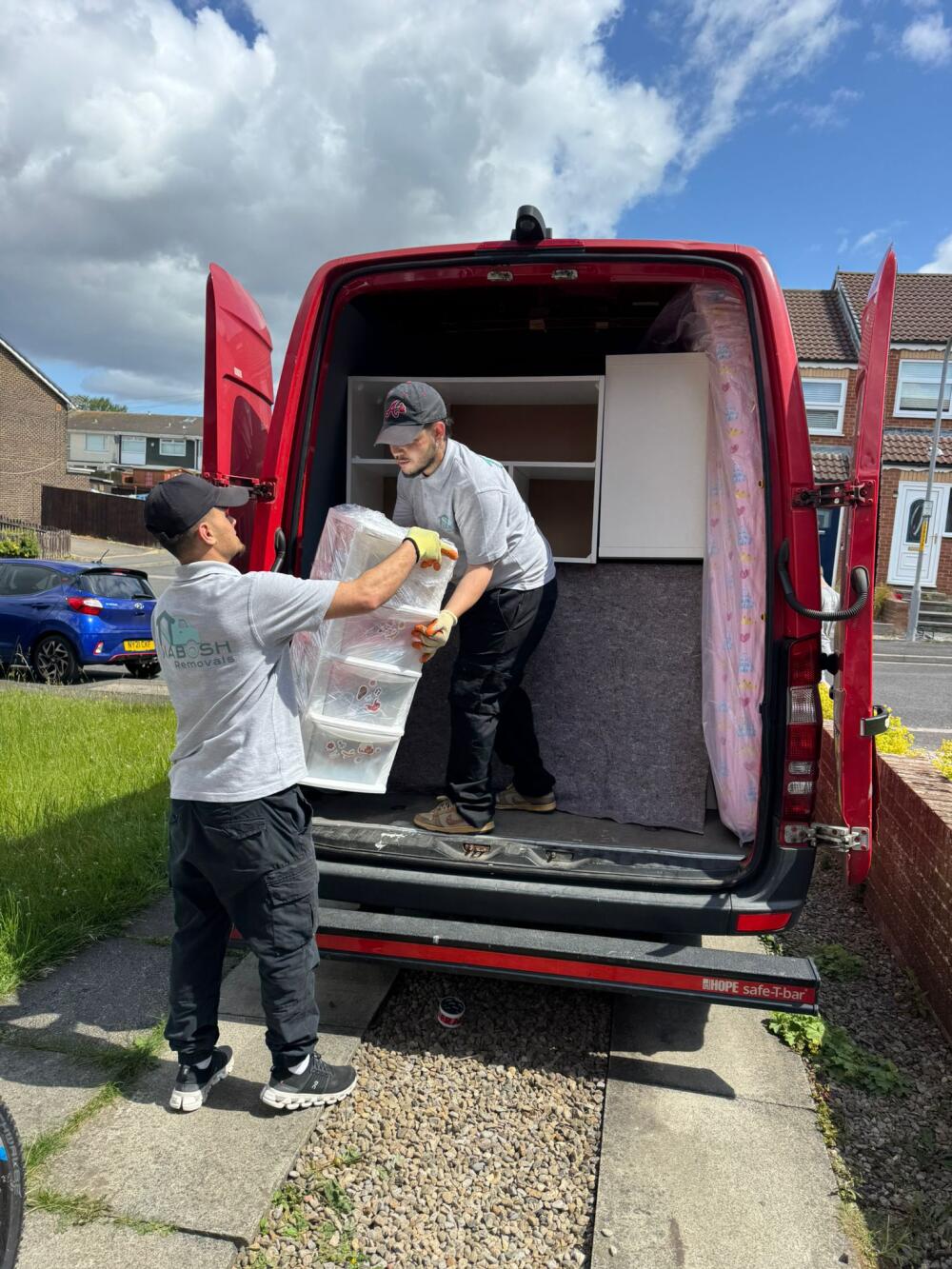 Nabosh Removals, Durham man and van reference image 1