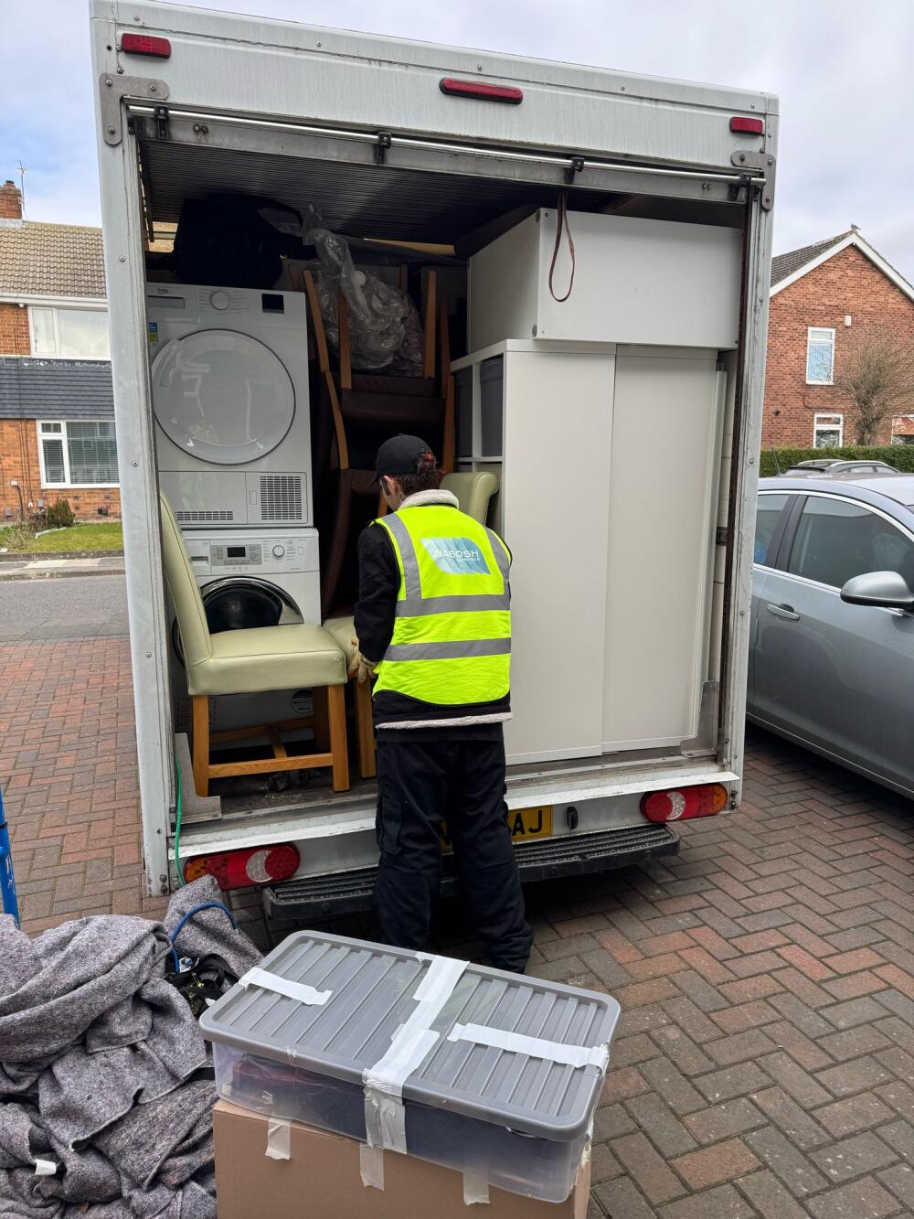 Nabosh Removals, Durham man and van reference image 2