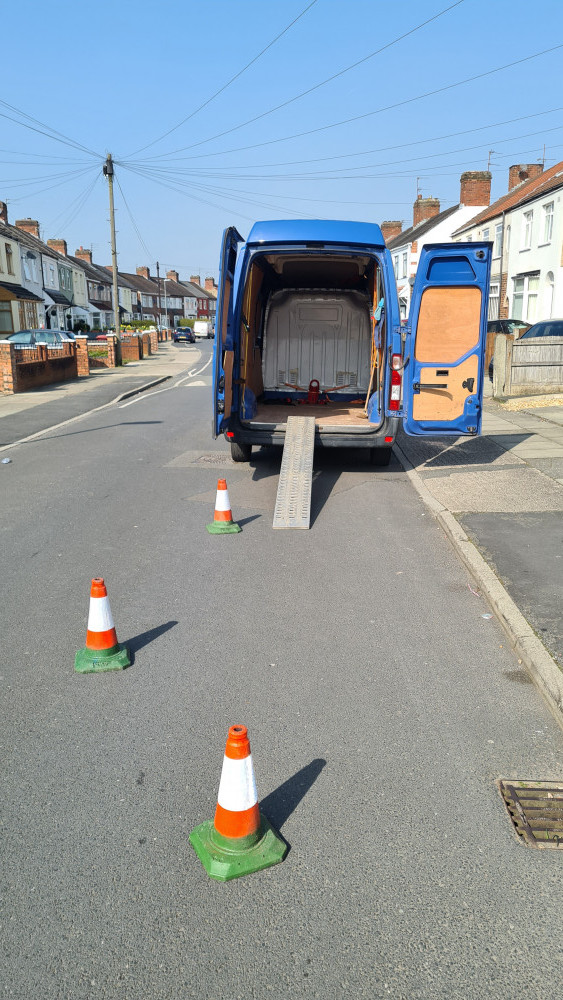 JMS Removal Services, Sheffield man and van reference image 4