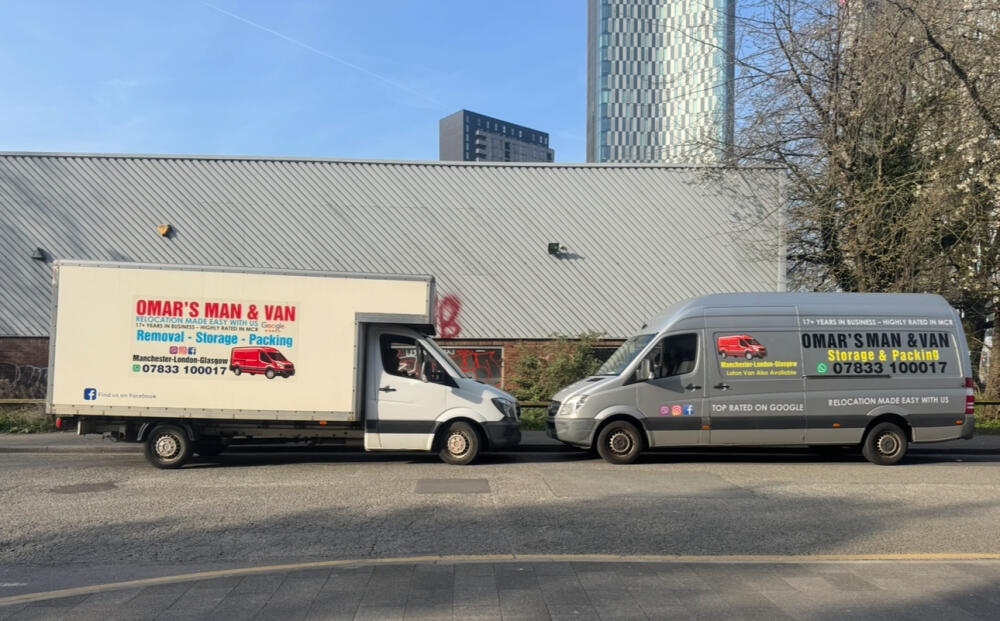 Omar’s man and van, Manchester man and van reference image 1