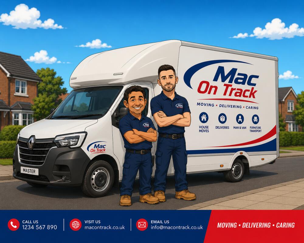 Mac on track Ltd, Scunthorpe man with a van reference image 2
