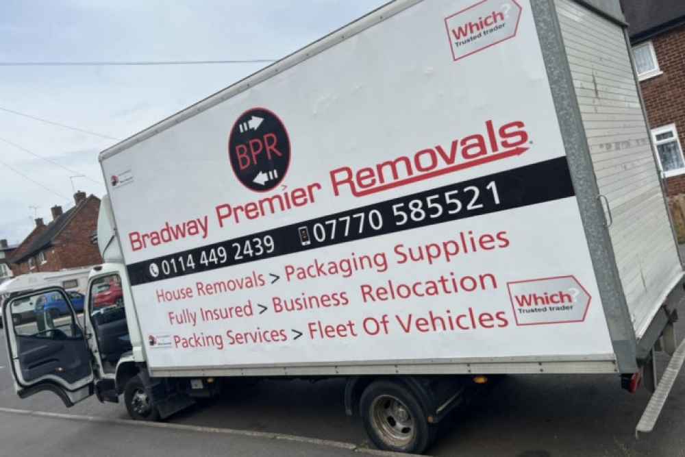 Bradway premier removals, Sheffield man and van reference image 4