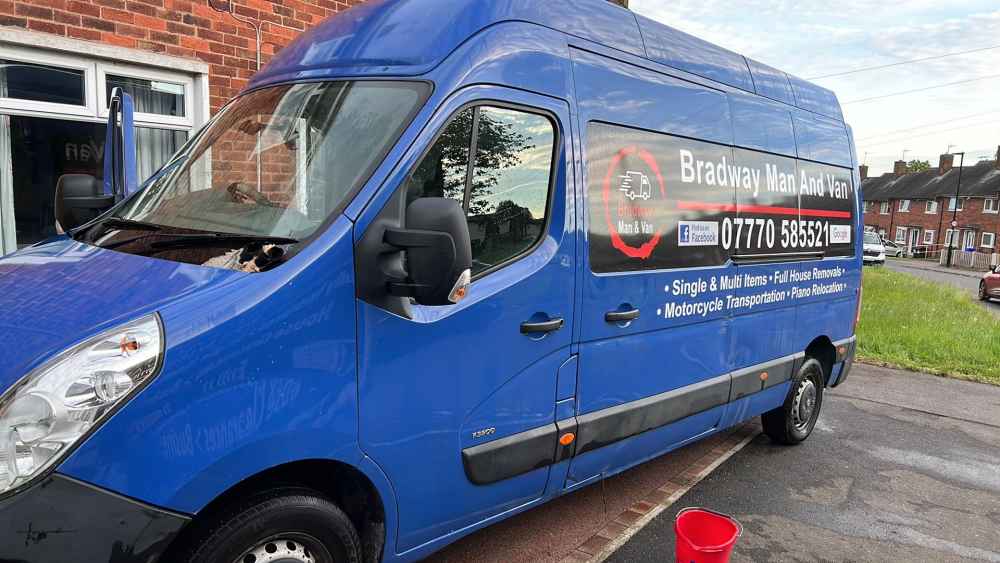 Man and van Sheffield, Bradway premier removals