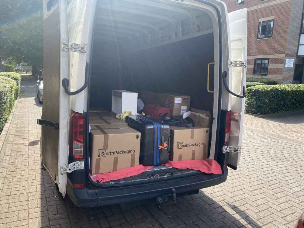 Glasshouse, Alton man and van reference image 4