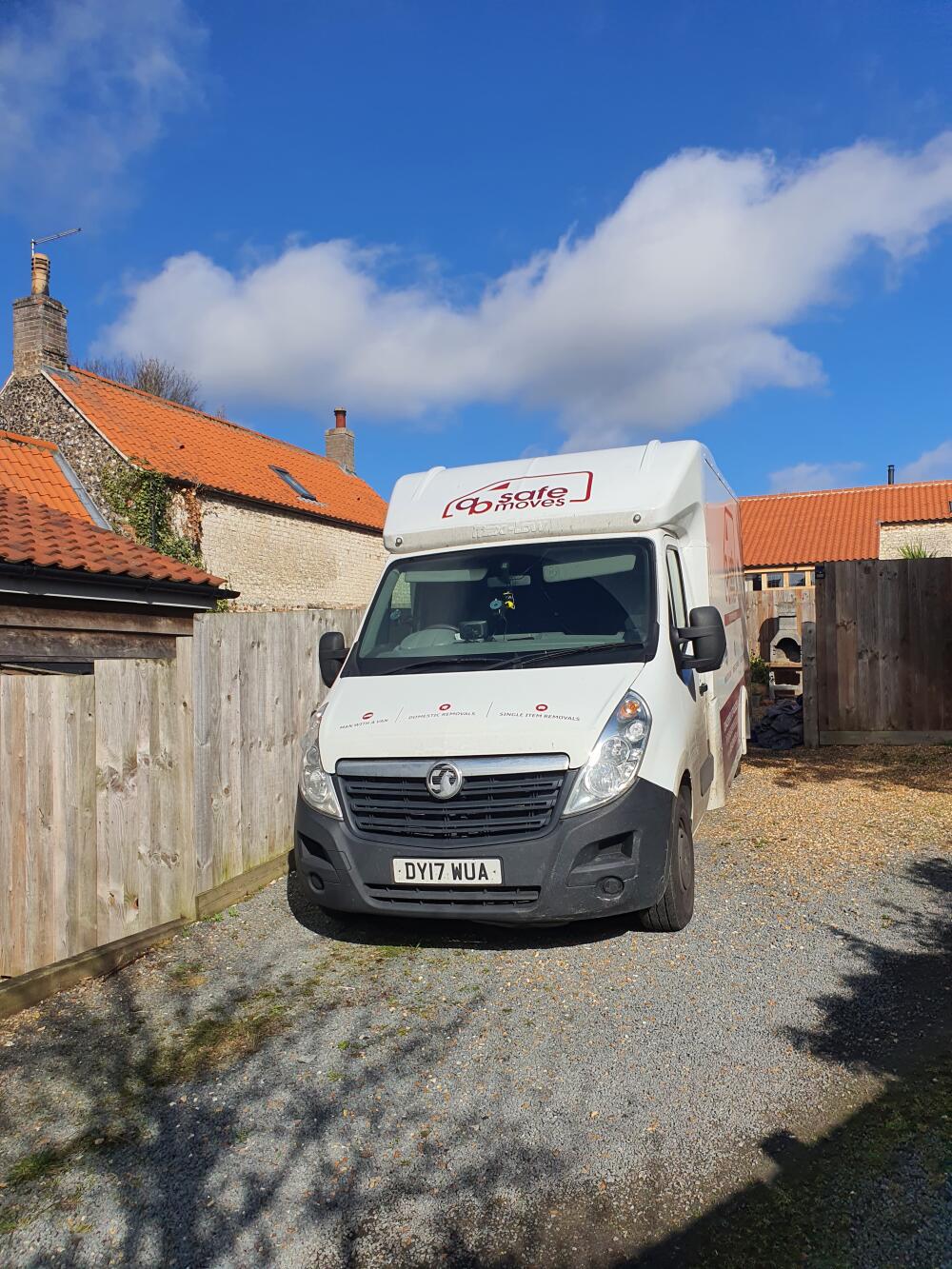 AB SAFE MOVES LTD, Thetford man and van reference image 1