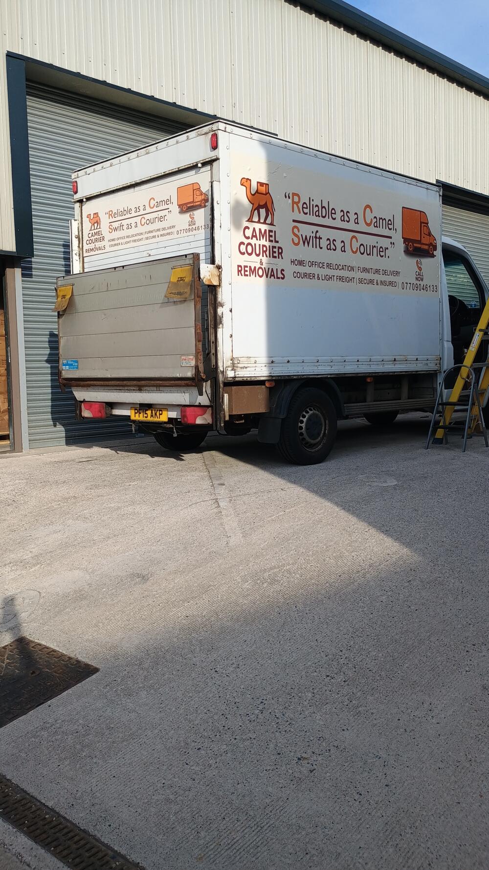 Camel Movers, Bradford man and van reference image 4