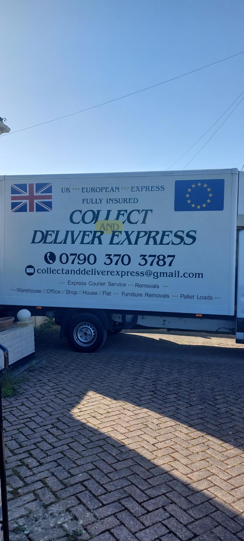 Man and van Sittingbourne, Collect and deliver express