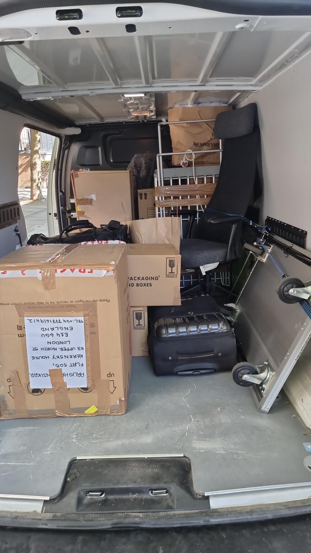 JDNY Van and Driver Hire, Twickenham man and van reference image 3