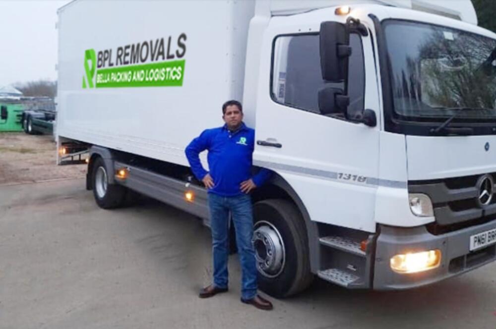 BPL Removals, London man and van reference image 1