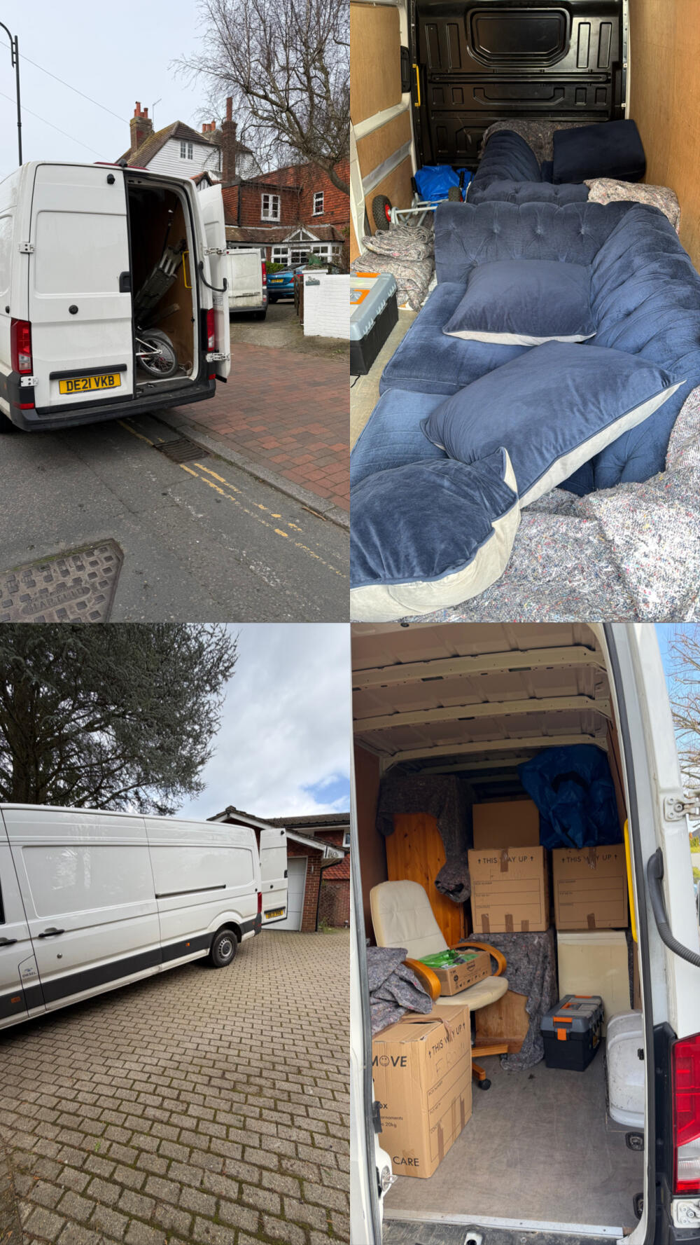 SLEYMAN removals, Tunbridge Wells man and van reference image 4