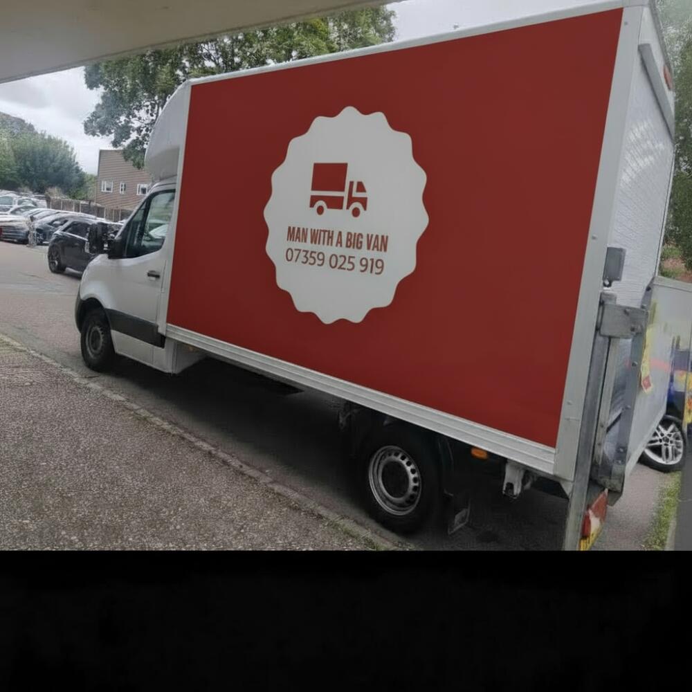 Man with a big van, Waltham Abbey man and van reference image 1